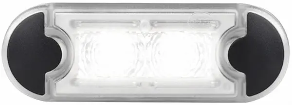 COURTESY LAMP 1X2-NR WHITE MD12/24   2XT Hella 