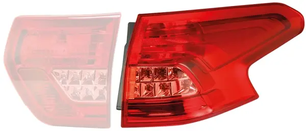 Kombinasjon baklampe Hella 