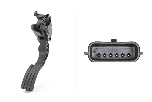ACCELERATOR PEDAL SENSOR             6PV Hella 