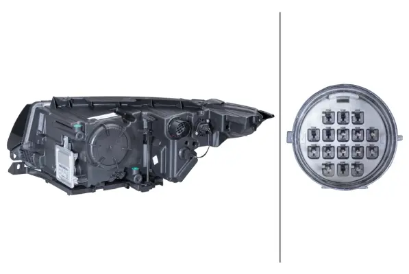 HEADLAMP ES A/F PO T LW RH MD12      1ZS Hella 