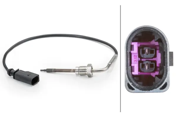 HIGH TEMPERATURE SENSOR              6PT Hella 