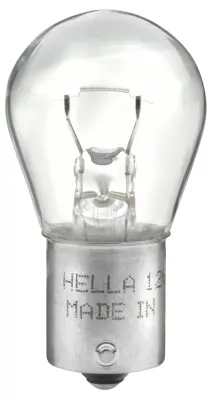 Pære P21W. BA 15 s. 12 V Hella 