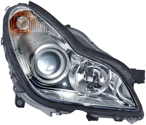Bi-Xenon/H7-hovedlysk MB C219 Hø Hella 