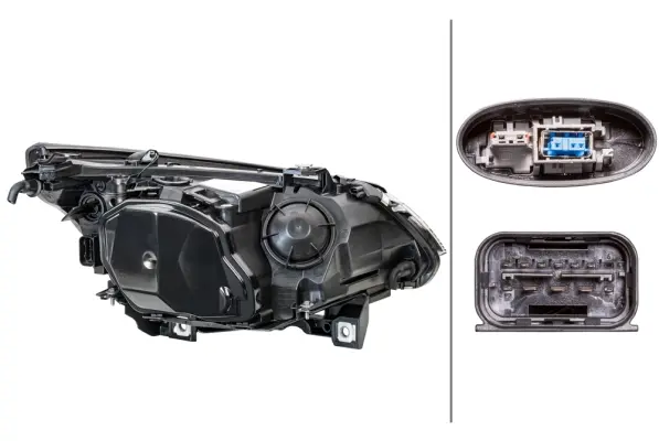 Lysk. Bi-Xenon BMW E60 Ve Hella 