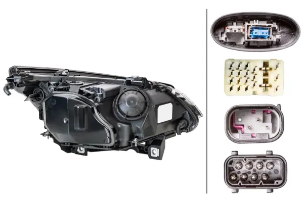 Bi-Xen/H7 Lysk BMW E60/61 01/05-03/07 Ve Hella 