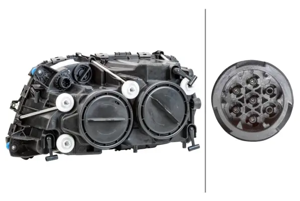 Lysk. Halogen MB Actros 03- Ve Hella 