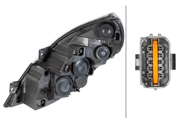 HEADLAMP FF-LES A/FPO T BL RH MG12   1LR Hella 