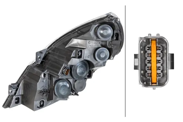 HEADLAMP FF-ES A/FPO T BL RH MG12    1ER Hella 