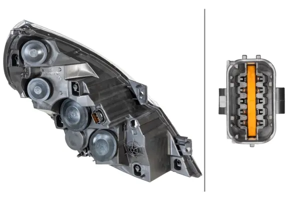 HEADLAMP FF-ES A/FPO T BL LH MG12    1ER Hella 