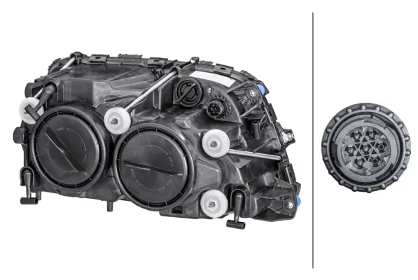HEADLAMP FF-ES AFPO BL LH MG24    1  1EH Hella 