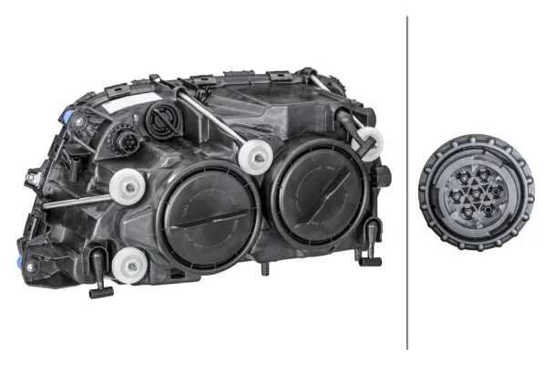 HEADLAMP FF-ES AFPO BL RH MG24    1  1EH Hella 