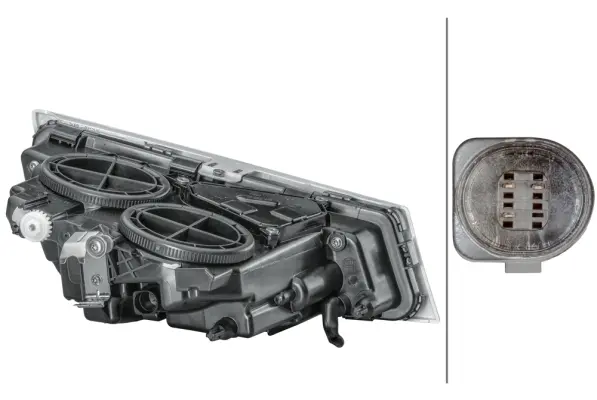HEADLAMP DE-ZNW ZF LH MG24           1PL Hella 