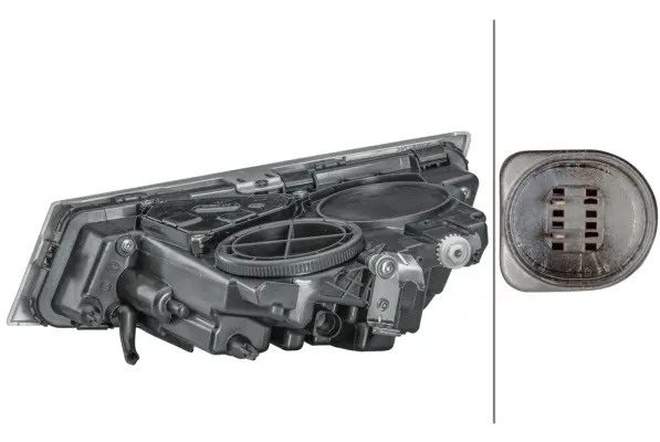 HEADLAMP DE-ZNW RH MG24              1NL Hella 