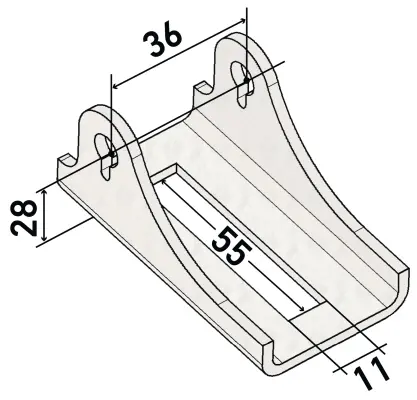 BRACKET AGCO 36                      8HG Hella 