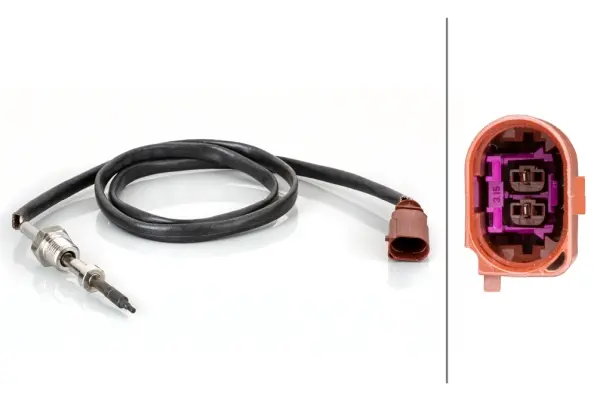 SENSOR, EXHAUST GAS TEMPERATURE      6PT Hella 