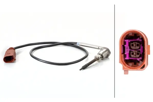 SENSOR, EXHAUST GAS TEMPERATURE      6PT Hella 