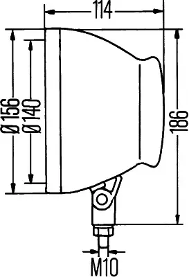 WORK LAMP           H                1G3 Hella 