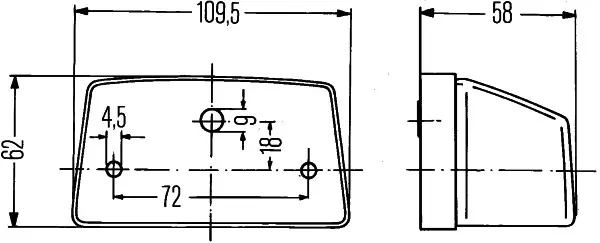 LAMP    K  BLACK                     2KA Hella 