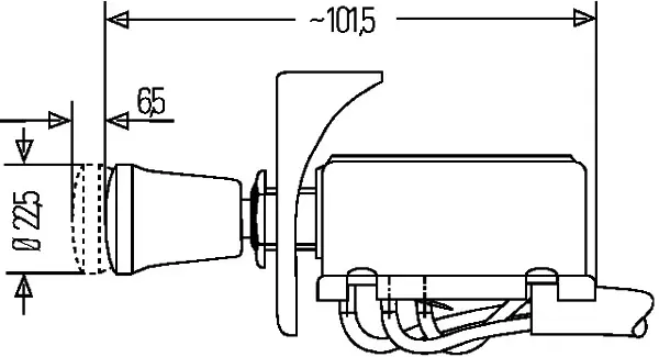 VARSELBLINKANLEGG 12V Hella 