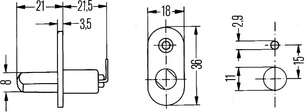 DOOR CONTACT SWITCH                  6ZF Hella 