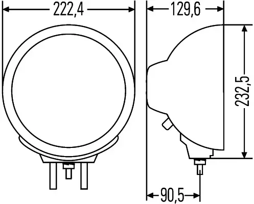 Luminator Metal 17,5 Hella 