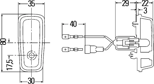 LAMP    ZBL YELL SW                  2BM Hella 