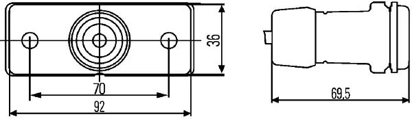 LAMP SMLR MD24  SET                  2PS Hella 