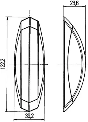 Konturlys Hella 