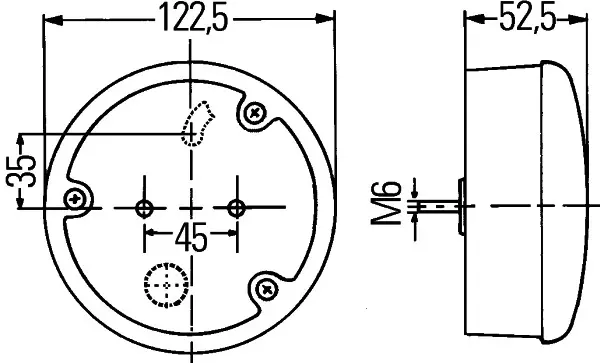 LAMP BL MD9-32V CLEAR                2BA Hella 