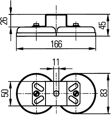 MAGNETIC BRACKET GR                  8HG Hella 