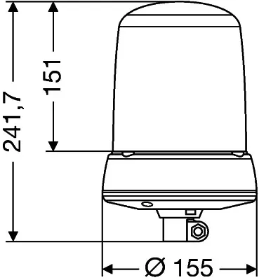 WARNING LAMP X12V FL YELLOW          2RL Hella 