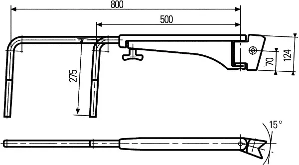 TELESCOPIC ARM                       8HG Hella 