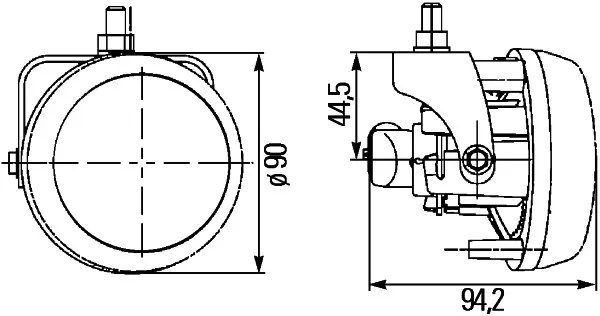Lysk.Hø.DynaView Evo2 Hella 