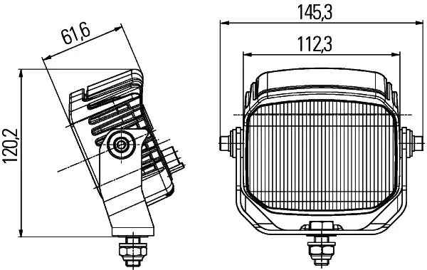 Power Beam 1000 Rygg LED Hella 