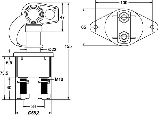BATTERY SWITCH                       6EK Hella 