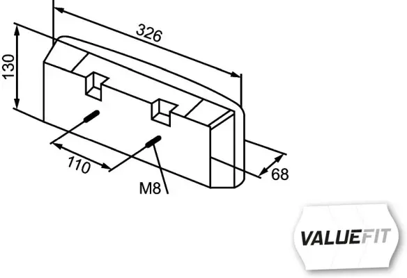 LED bak/brems/blinklykt 9-36v ValueFit Hella 