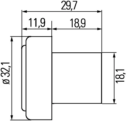 Ekstra blinklys 12 V Hella 