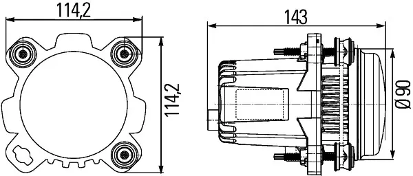 Modul 90 LED Hella 