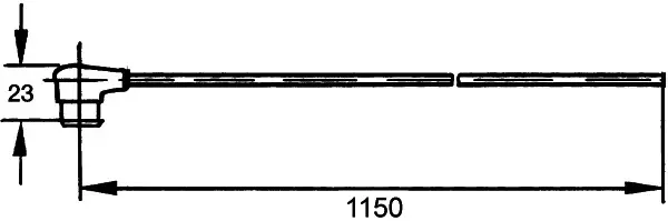 Leads/cables without connecting pie  8KA Hella 