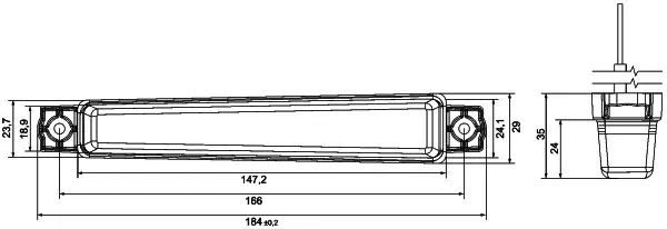 LAMP PO MD24 FRONT                   2PF Hella 