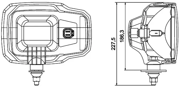 HL ES FAPO BL ZBL RH MG12 0GR DT     1EA Hella 