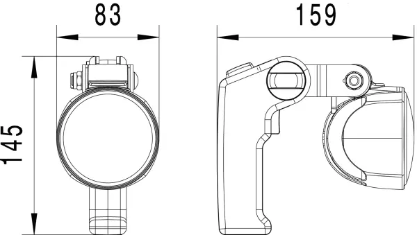 TASK LAMP WA HG MD12-24 S M70.4      1H0 Hella 