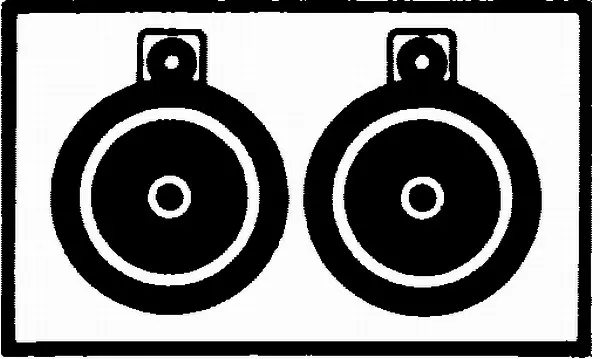 Horn, set, 12 V, 72 W Hella 
