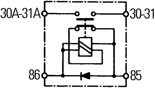 Hovedstrømsbryter 24V Hella 