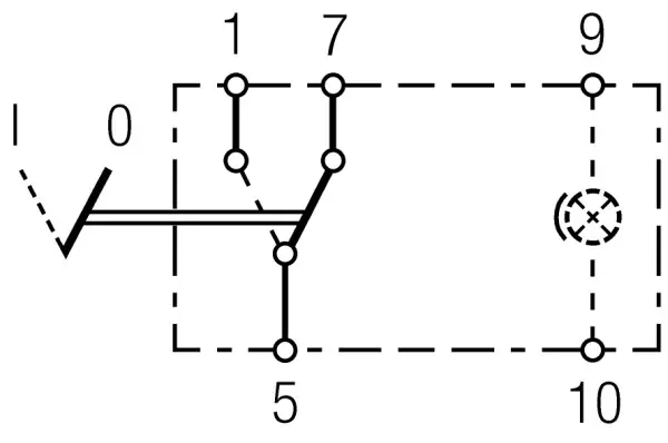 TOGGLE SWITCH                        6FH Hella 