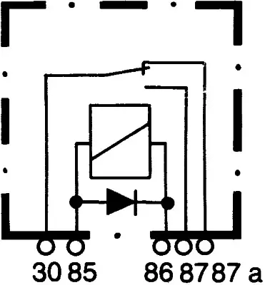 CHANGE OVER RELAY 12V                4RD Hella 