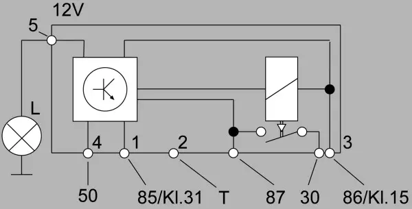 PRE-HEATER RELAY 12V                 4RV Hella 