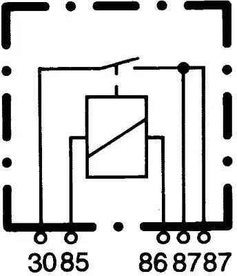 RELAY NORMALLY OPEN 24V              4RA Hella 