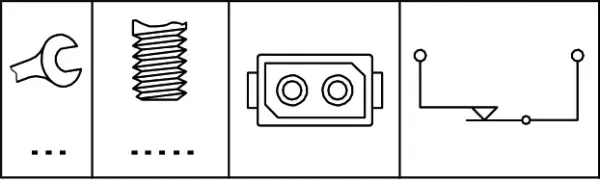 BREAK/STOPLIGHT SWITCH               6DF Hella 