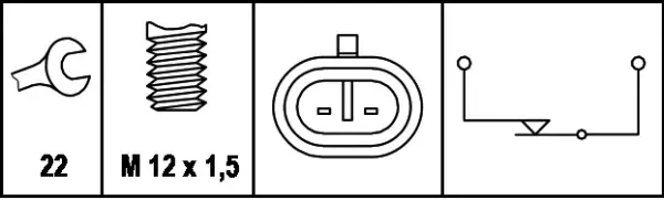 SWITCH, REVERSE LIGHT                6LF Hella 